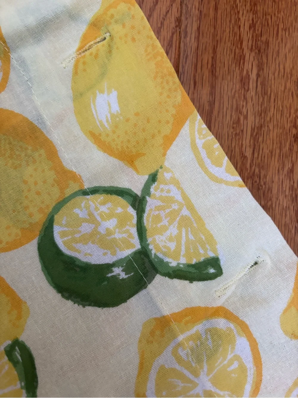 Lemon Print Shower Curtain - Bright Yellow & Green - Urban Outfitters